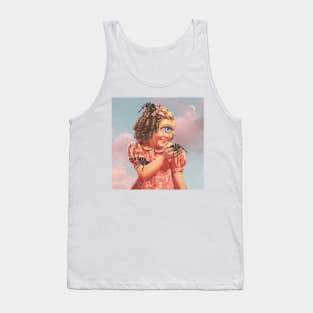 Cyclops Daughter Collage Art Tank Top